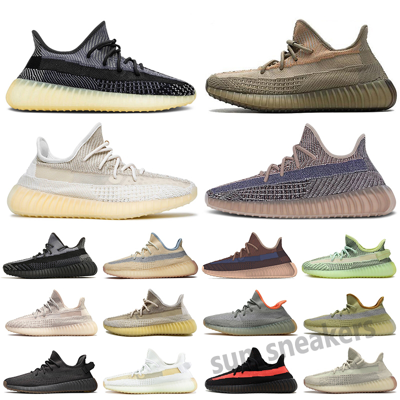 

2021 men women running shoes trainers Carbon Cinder Zebra Static black Yecheil Reflective Beluga Eliada Zyon mens outdoor sneakers s25, Oreo