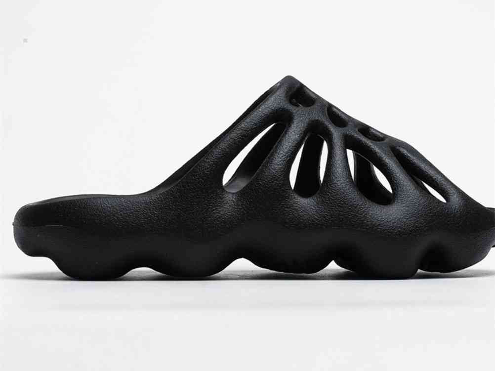 

Fashion brand slippers for men super great quality indoor outdoor basketball football soccer sneakers sports sandal leisure women gift birth, Black