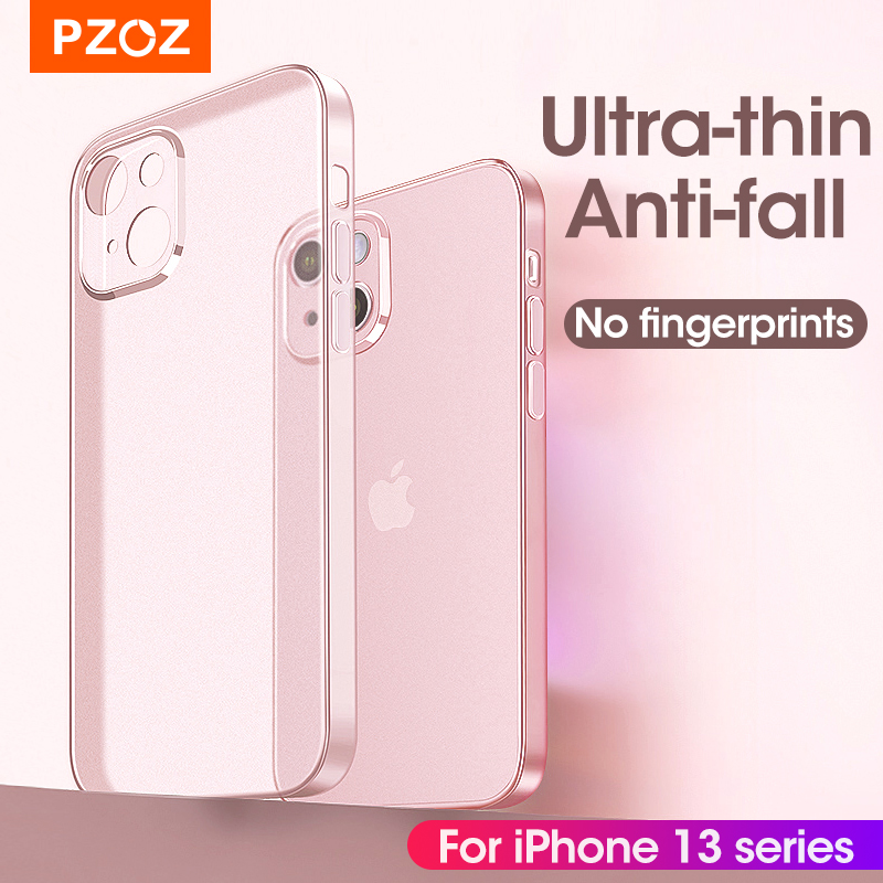 

Frosted Case For iPhone 13 Pro Max Mini Phone Case Protection Matte Case For iPhone 13 Shockproof Back Cover Shell