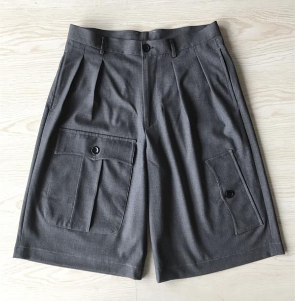 

Men's Shorts 2021ss Owen Seak Men Short Gothic Black Summer Dress Rock Casual Fashion Women Cross-