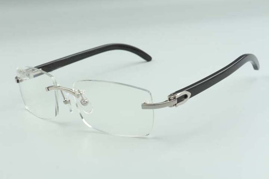 

Buffs glasses frames 3524012 with natural black buffalo horns sticks and 56mm lenses