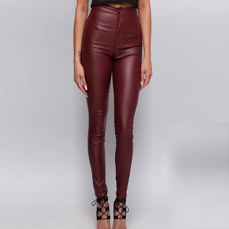 Faux Leather Pants Women Australia 