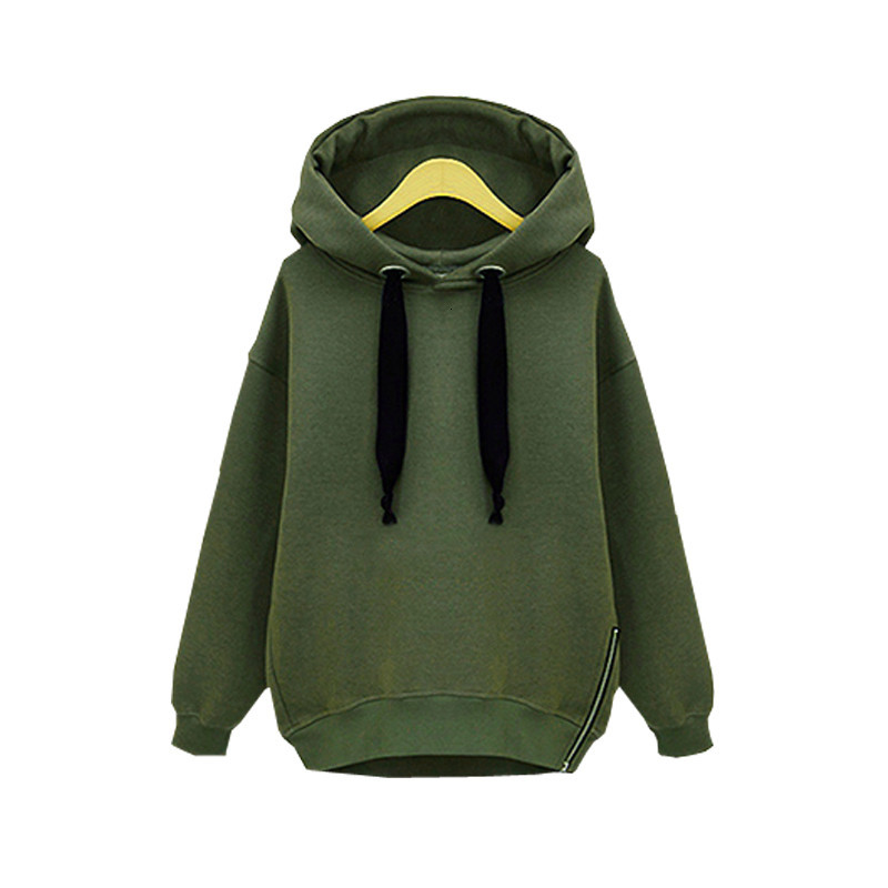 

2021 Collar New Casual Tie Army Green Loose Hoddies Women Crop Top Hoodie Pullover Women's Sweatshirts Female Svitshot Fyy252 7l3f
