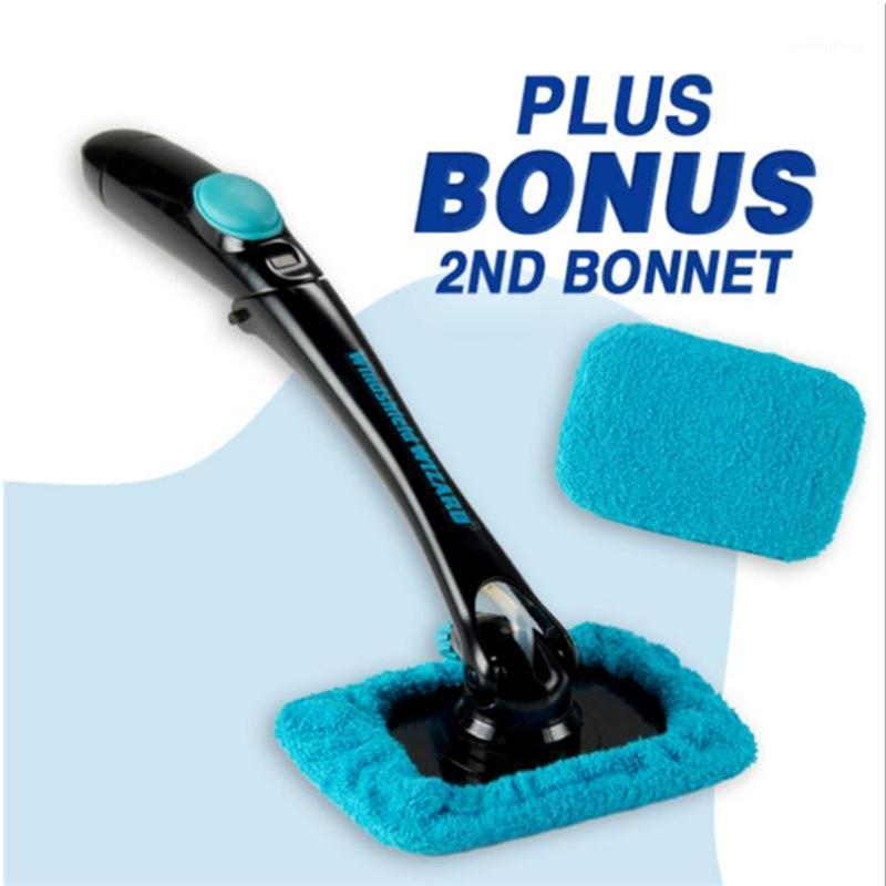 

Car Sponge Folding Water Spray Cleaning Brush Hurricane Windshield Rotating Fog Brushes Glass Window Windscreen Cleaner
