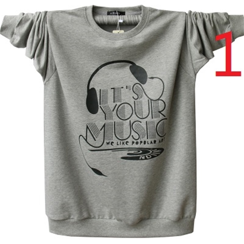 

2021 Men's Long-sleeved T-shirt Cotton Round Neck Autumn New Sweater Bottoming Shirt Nunq