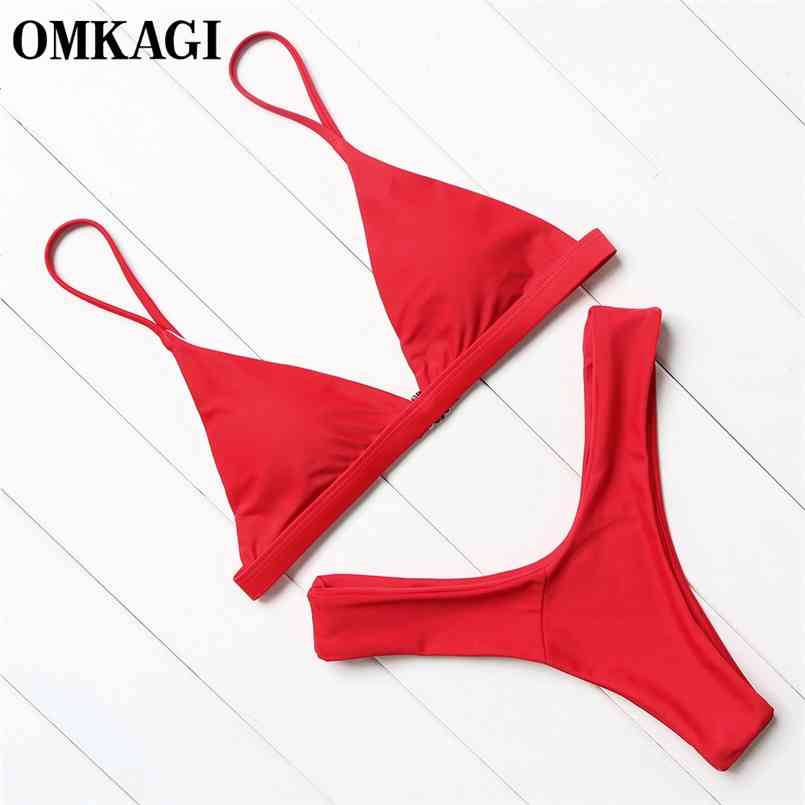 

OMKAGI Bikin Swimwear Women Swimsuit Sexy Push Up Micro Bikinis Set Swimming Bathing Suit Beachwear Summer Brazilian Bikini 210630, B1250cp