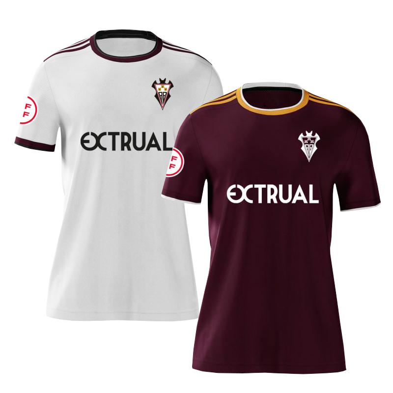 

Men' T-Shirts Camiseta De Albacete Balompié Para Hombre, Fútbol Personalizable, Alta Calidad, 2021-22, No name no number