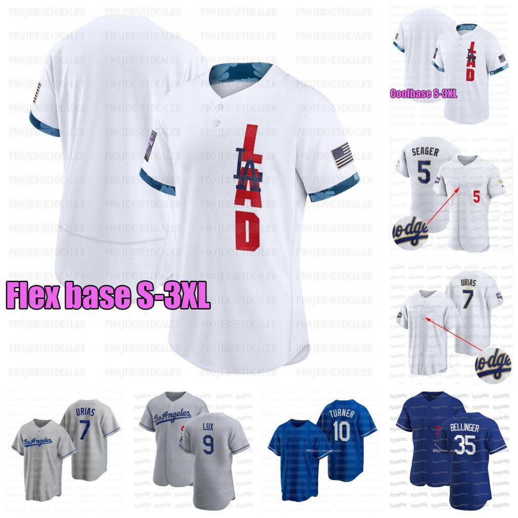 

Dodgers Mookie Betts 2021 All-Star Game Jersey Corey Seager Justin Turner Albert Pujols Trevor Bauer Zach McKinstry Cody Bellinger Kershaw P, Blue;black