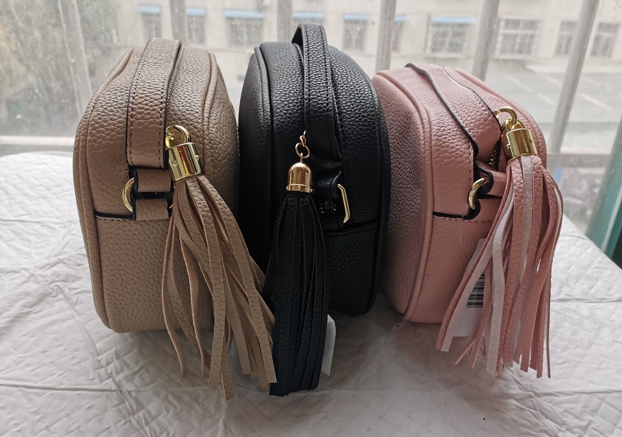 

High Quality women Wallet Handbags bags Crossbody Soho Bag Disco Shoulder Bag Fringed bag Purse, Red