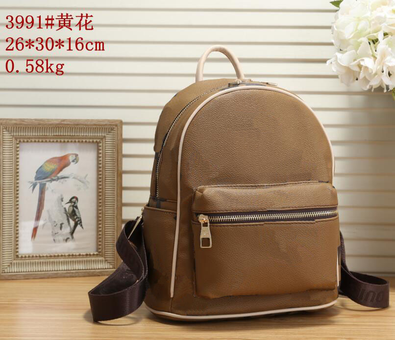 

Shoulder Handbag Womens Bag Backpack Women Tote Purses Brown Leather Clutch Fashion Wallet K105