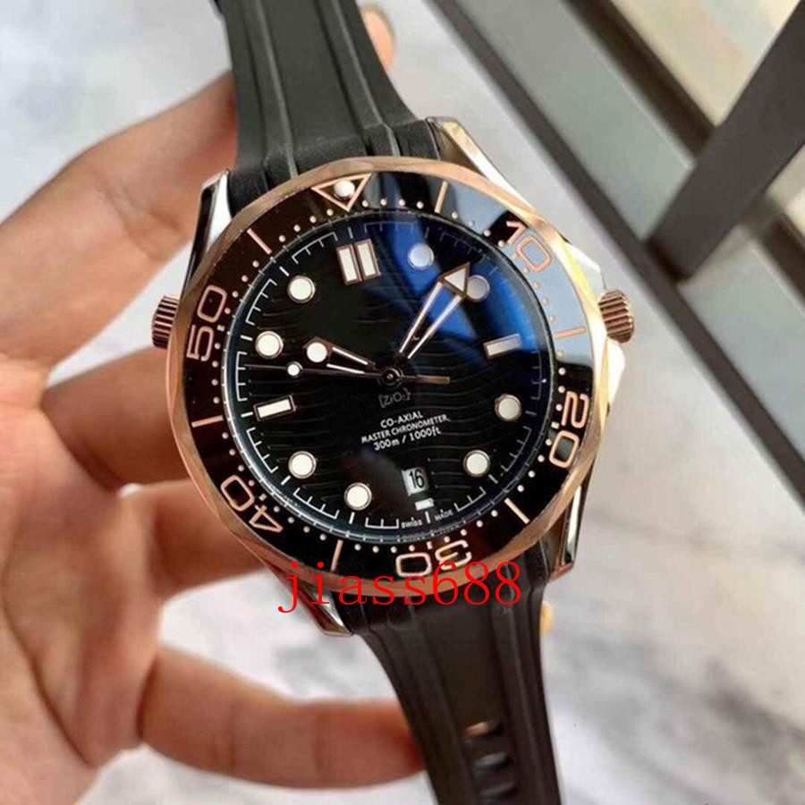 

mechanical automatic wristwatch high qualit watches auto date folding clasp stainless steel strap hippocampal series, Slivery;brown