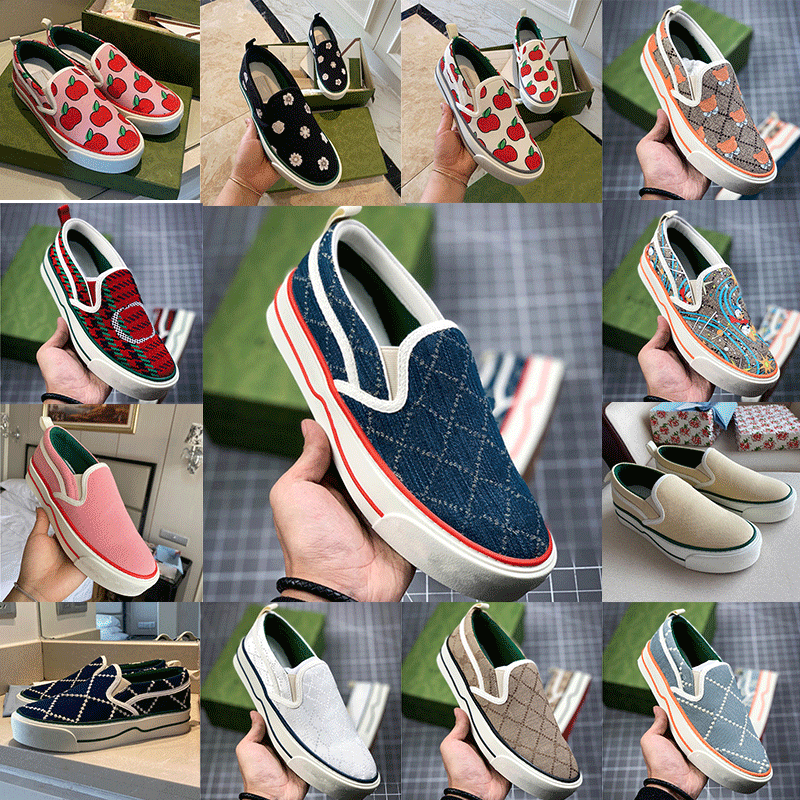 

2021 Tennis 1977 Casual Shoes Women Slip-on Sneakers White Pink Classic jacquard denim Vintage Runner Trainers Skate Designer Womens Shoe 35-40 W4jX#, Black