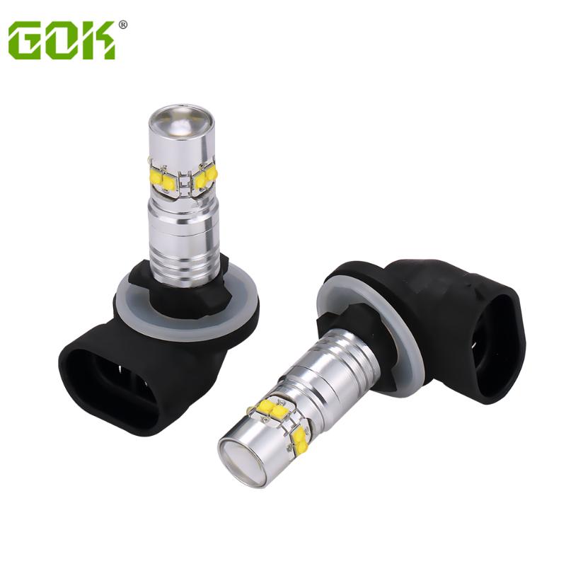 

Car Headlights 10pcs Led 50W H1 H3 880 881 CREE Chips Fog Light Driving Lamp External 12v