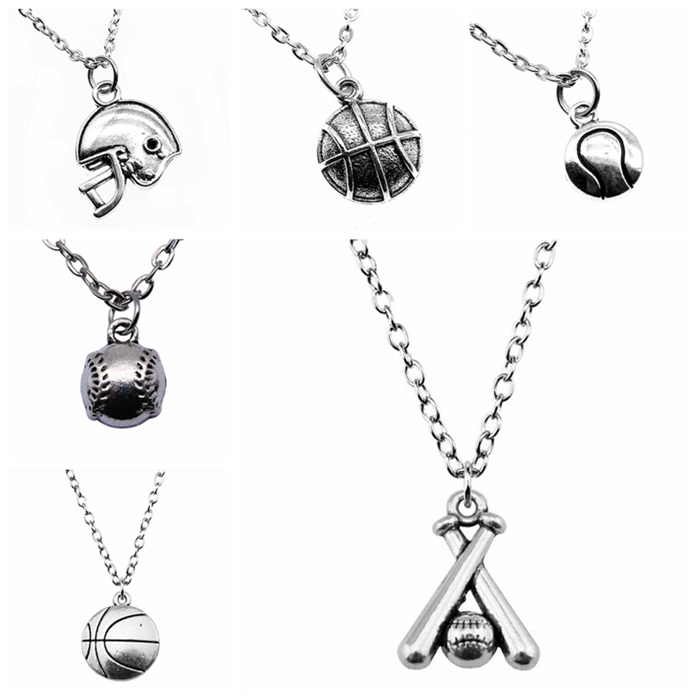 

Love Gift For Boyfriend 1Pcs Ball Pendant Necklace Jewelry 43+5Cm Chains