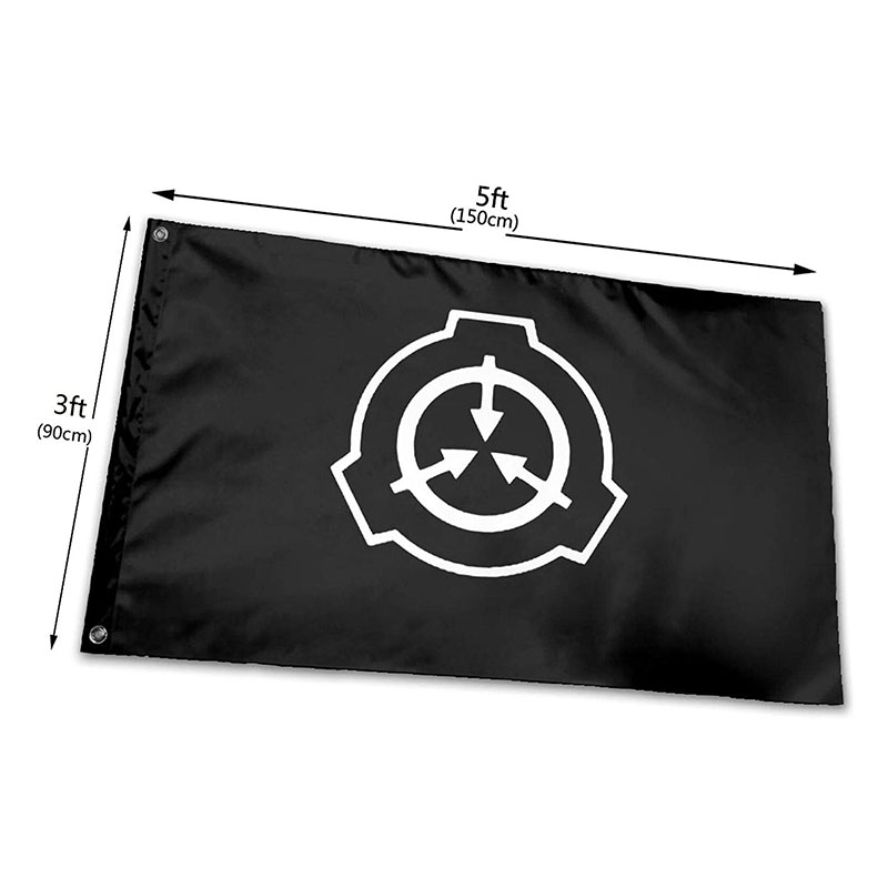 

The SCP Foundation American Flag House Banner Premium Flag with Brass Grommets