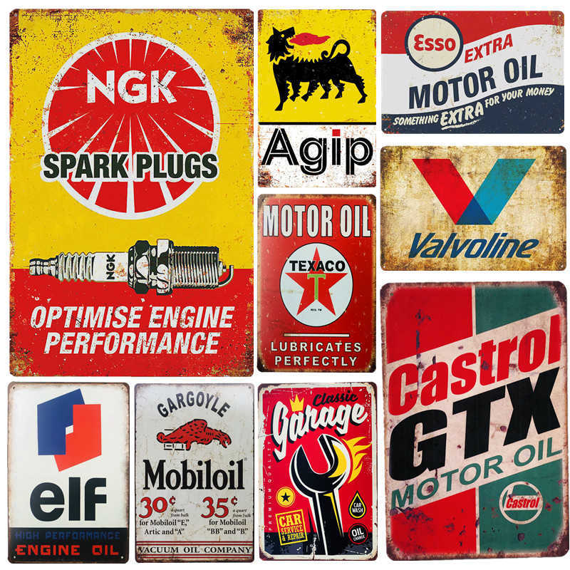 

Vintage Metal Tin Signs Garage Rules Gas Oil Bar Rustic Pin Up Poster Plaque Pub Wall Decor Q0723