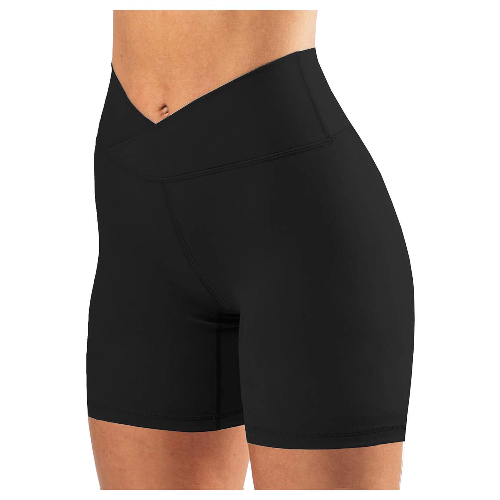 

Cross High Waist Cropped Workout Women Leggings Fitness Sports Leggins Sportswear Girl Push Up Elasticity Sweatpants Pantalones, Black