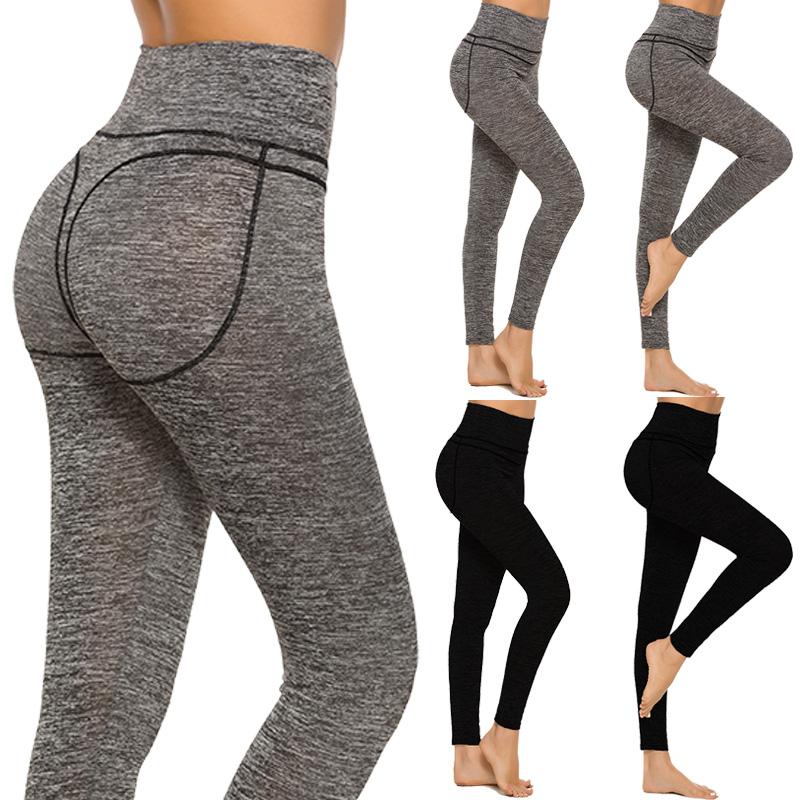 

High Waist Push Up Leggins Sport Women Fitness Running Yoga Pants Energy Gym Girl Leggins, Black
