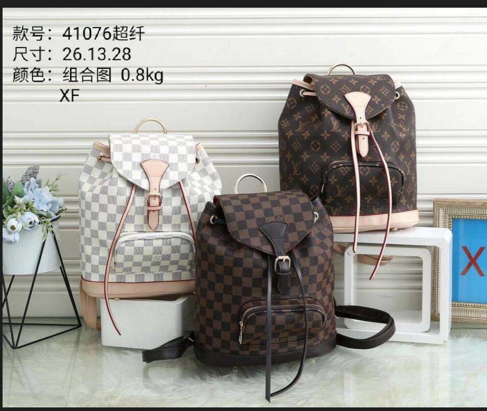 

Fashion Mens Womens Backpacks Designers handbag lady outdoor Travel Bags Luxurys School shoulder bags LV LOUIS VITTON, Red;black