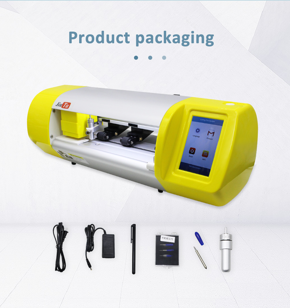 

CellPhone Smartphone Screen TPU Hydrogel Film Auto Cutting Machine Vinyl Plotter Cutter Flexible Front Protective Back Sticker