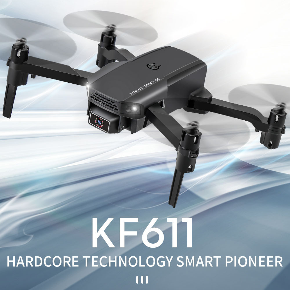 

KF611 Mini Drone with 4K HD Camera WiFi FPV Selfie Headless mode Quadcopter Foldable RC Quadcopter Mini Dron