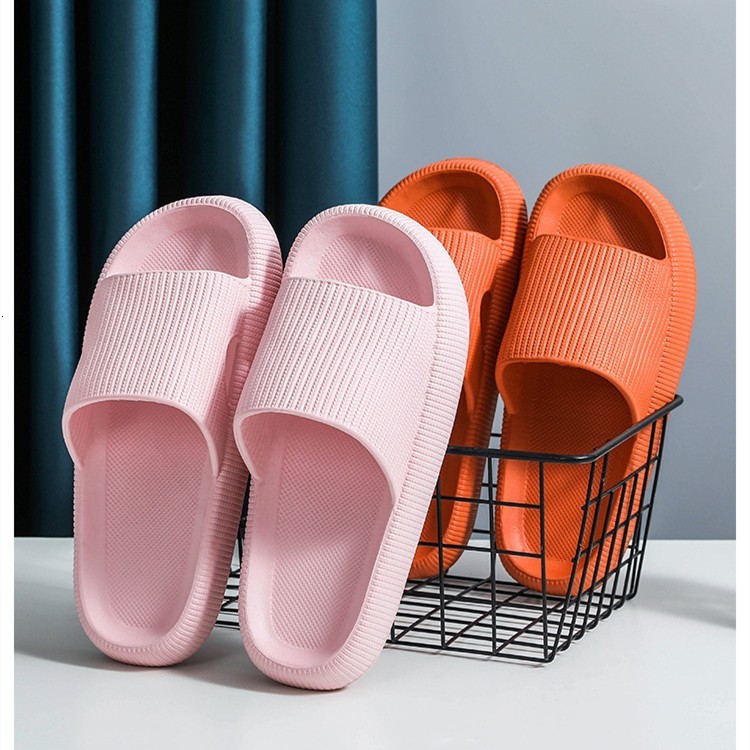 

luxury slippers slipper bathroom antiskid home thick bottom eva slipper female deodorant couple sandal male havana, Black