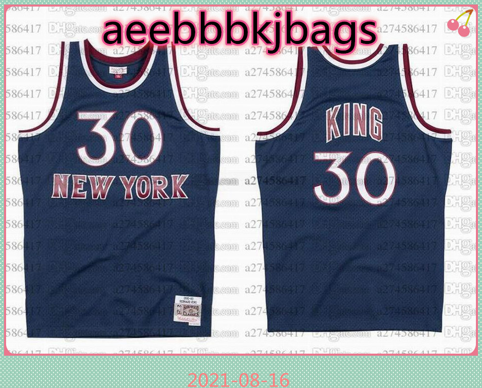 

Custom S-6XL Men women youth basketball Jersey 30 Bernard King 1982-93 Hardwoods Classic retro Jerseys