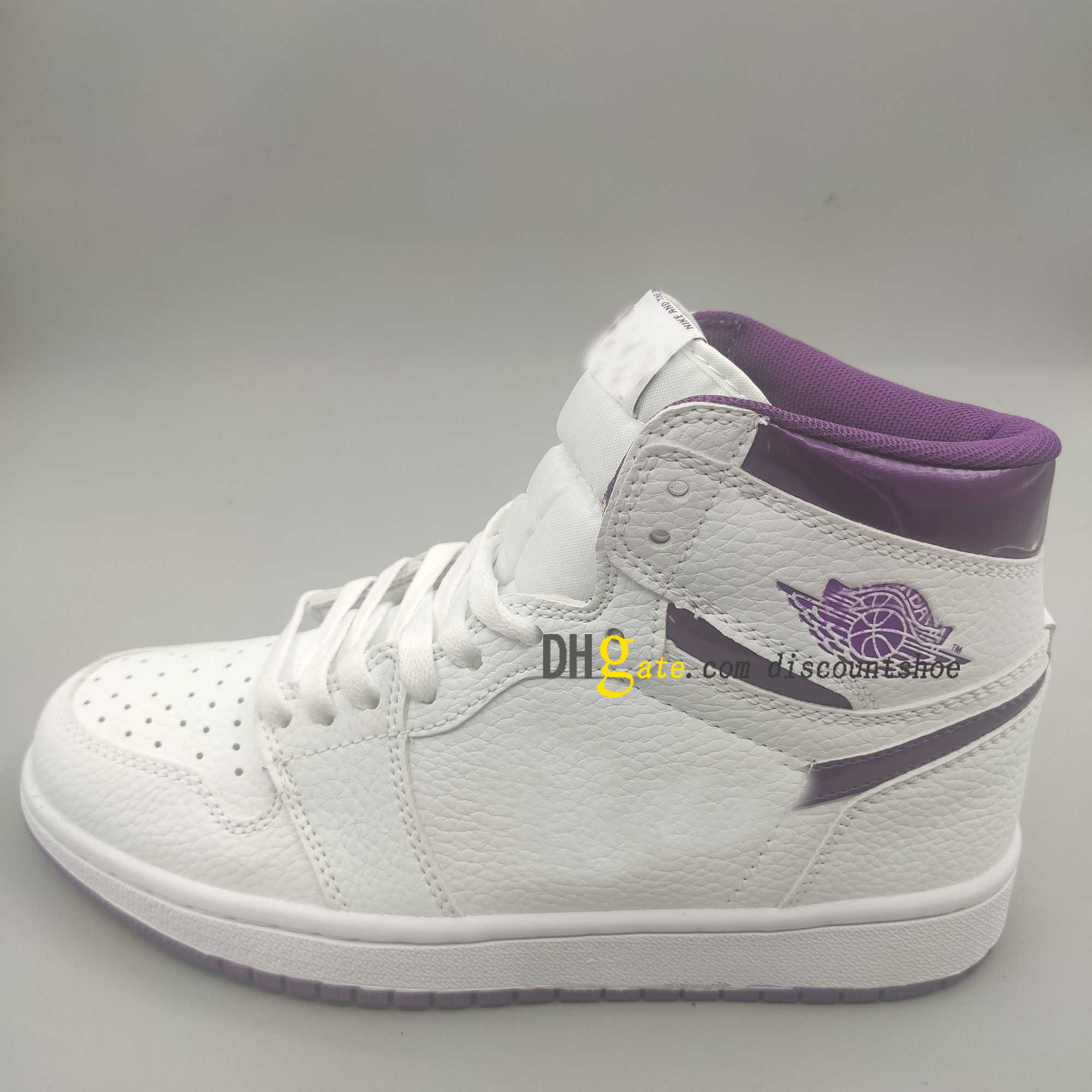 

Wmns 1 High OG Court Purple Basketball shoes 1s Mens Womens shoe Sneakers for size 36-46 CD0461 151, 555088 402