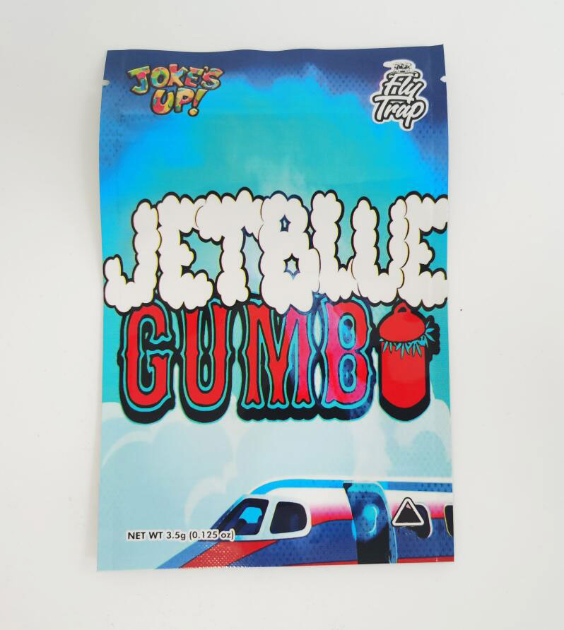 

Joke's UP Bag 3.5g Mylar Bags Childproof White Cherry Gelato Peanut Butter Breath BACKPACK BOYZ Biscotti Banan Pound Cake 420 Packagin Edibles Packaging