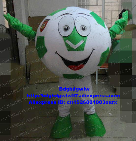 

Mascot Costumes Football Soccer Foot Ball Mascot Costume Adult Cartoon Character Outfit Business-starting Ceremony Opening Session zx1192, Default color