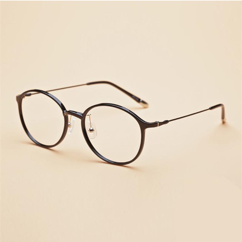 

Sunglasses Round Super Elastic Memory Titanium Spectacle Frame Anti Blu Light Ultralight Reading Glasses For Men Women+1.0 +1.5 +2.0 +2.5