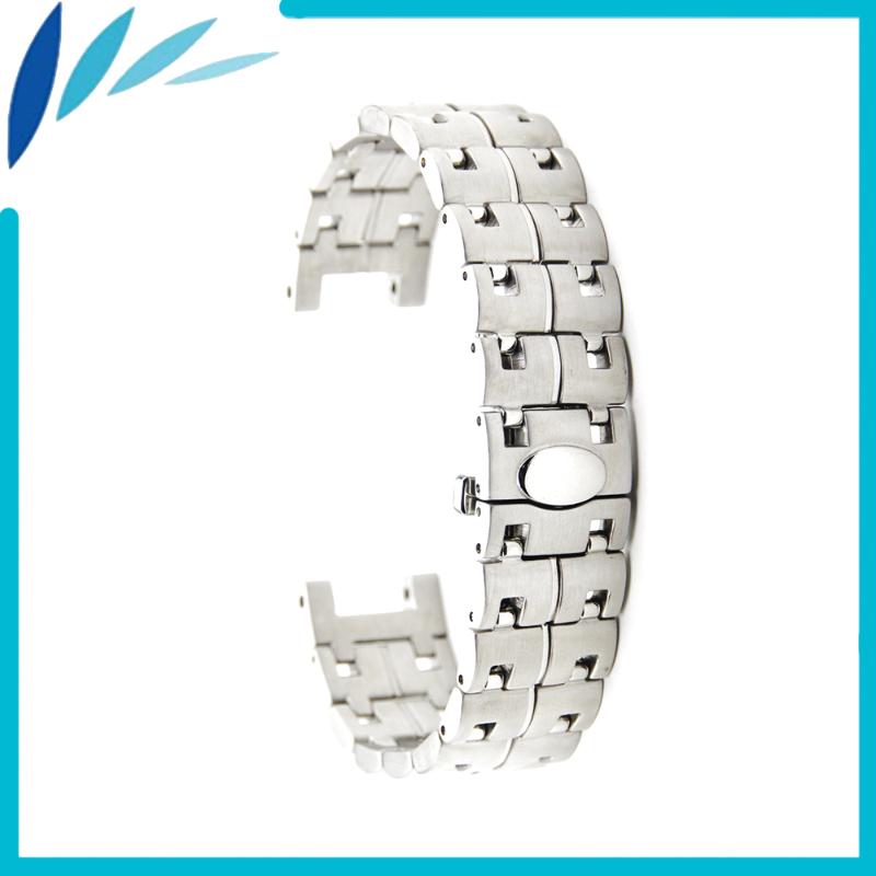 

Watch Bands Concave End Special Stainless Steel Band 8mm X 15mm, 10mm 18mm Watchband Strap Wrist Loop Belt Bracelet Silver