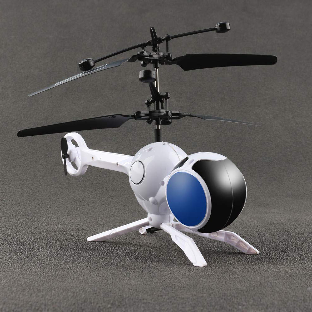 

Simulation RC Helicopter 3 Channesl Mini Remote Control Dragonfly Aircraft Flash Colorful LED Light-Up Flying Toy kids gifts, Red