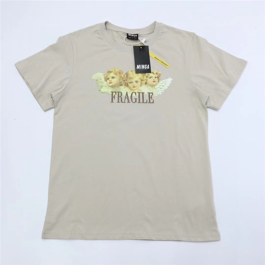 

2021 New Ss t Shirt Men Women 1:1 Top-quality Three Angels Print Minga London T-shirt Clothes Gc8o