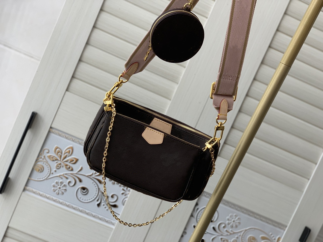 

2021 Top quality woman luxurys designers crossbody bags wallet backpack handbags purses card holder shoulder bag tote mini 3-piece set, Box