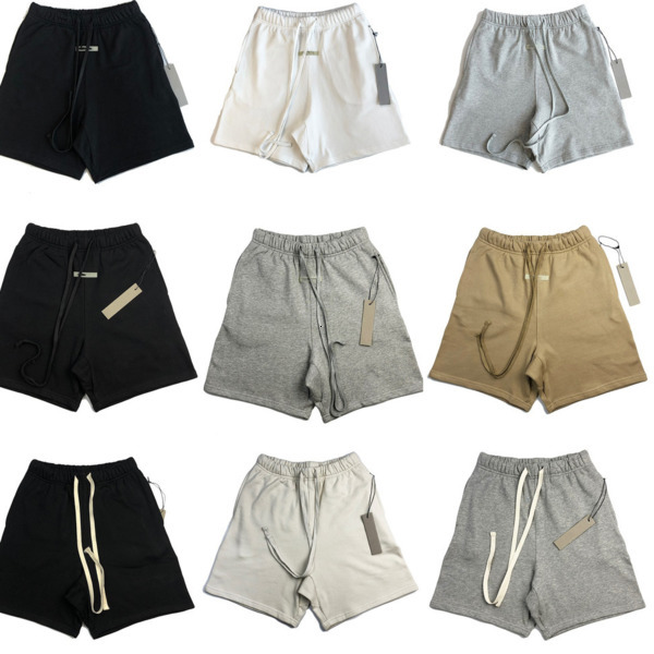 

2021 Mens Shorts Pants Casual Letter-printed trousers with loose loops and hip-hop womens Summer reflective-cz02q, White;black