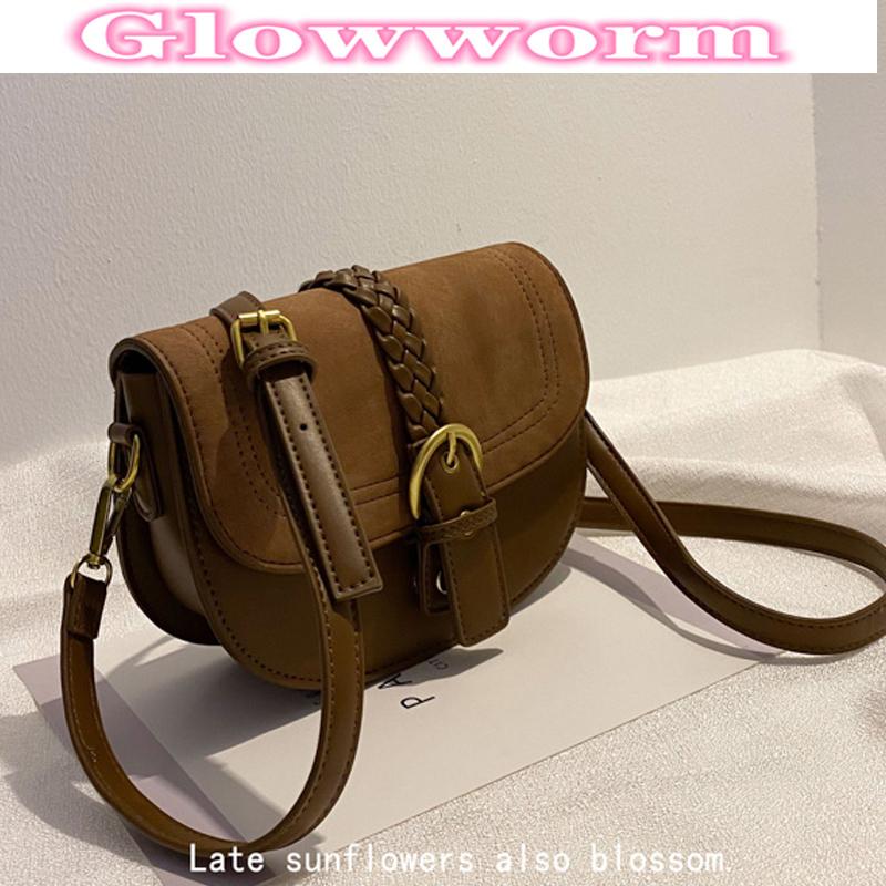 

Ladies 2021 Luxury Retro Designer Messenger Wallet And Handbag PU Leather Designer Shoulder Bag Elegant Casual Bag, Beige
