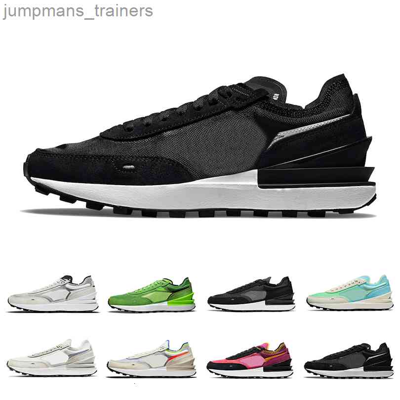 

Summit White Waffle one mens running shoes Electric Green Black Scream Infinite Lilac Coconut Milk Active Fuchsia women men trainers sports, Color#1