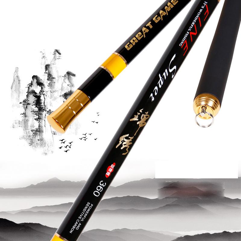 

Boat Fishing Rods High Quality Carbon Fiber Rod Super Light Hard Retractable Short Hand Sea Tool