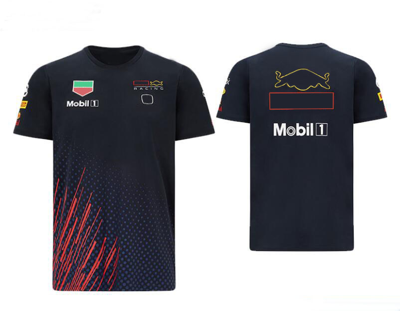 

2021F1 racing T-shirt team round neck jersey custom made in the same style