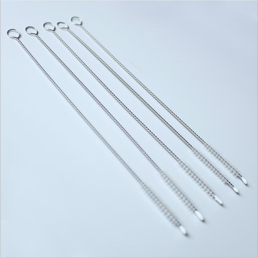 

Stainless Steel Straw Cleaner Wholesale Price Spiral Baby Bottle Straw Cleaners Nylon Brush Cleaning Supplies Great Flexibility A14
