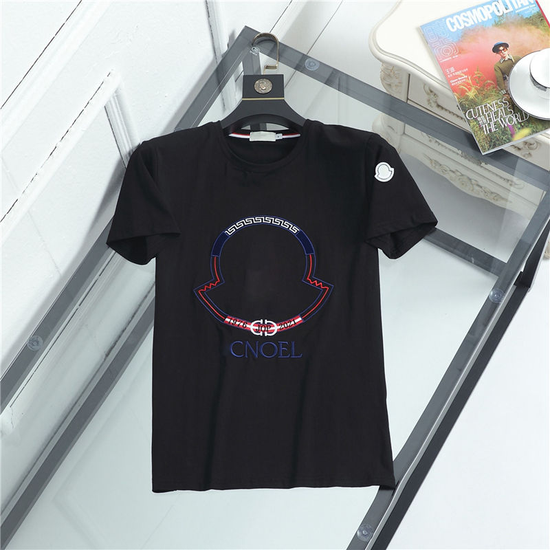 

QTT83 Mens Stylist T Shirt Men Women High Quality Summer Cotton Short Sleeves Couples Casual T Shirt 3 Colors, White;black