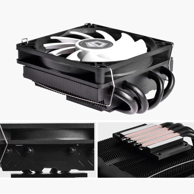 

IS-40X V3 Pro 4pin Cooling Universal CPU Cooler Fan For Intel LGA 1150 1151 1155 1156 AM4 with PWM CPU Air Cooler 90*90*60mm