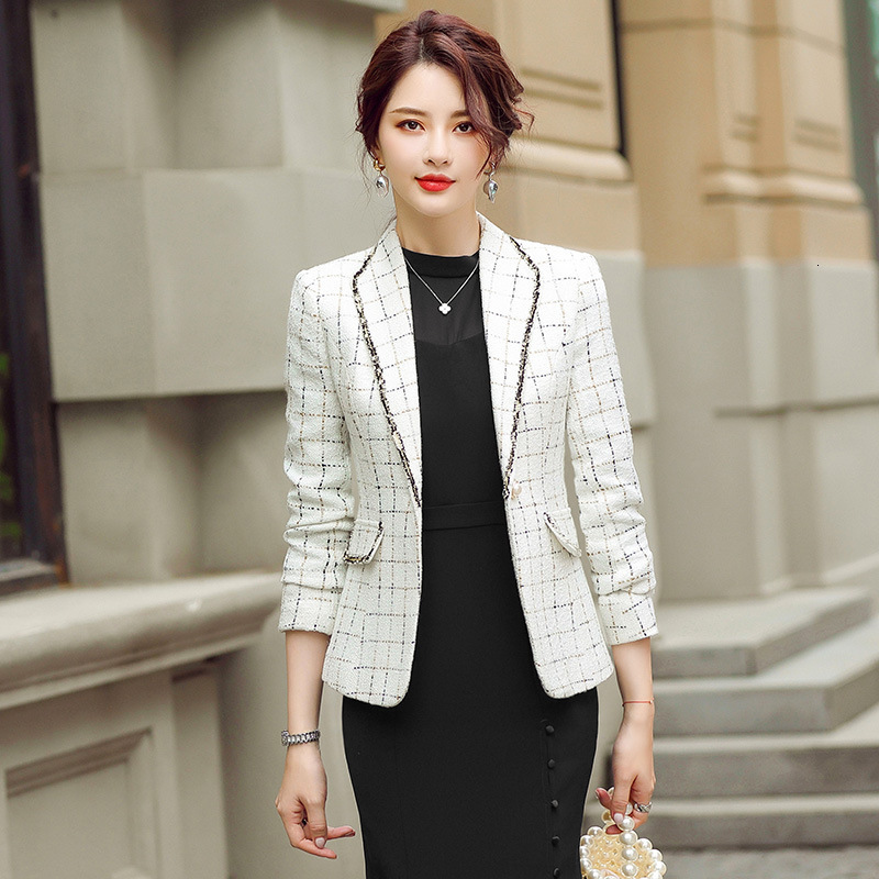 

women's suits & blazers casual short female jacket, korean temperament jacket for children spring and autumn rf00, White;black