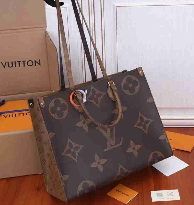 

GGLVLouisVitton YSLVUTTON Women Fashion Totes Designer Handbags Genuine Leather Onthego Tote Handbag Messenger Bag Shoulder Bags, Dust bag