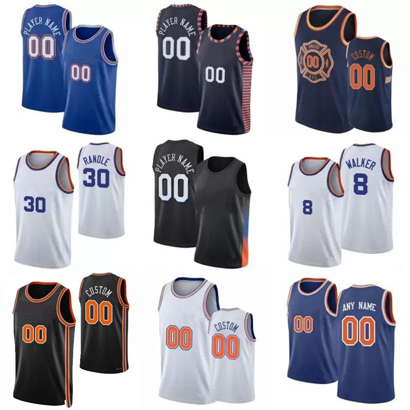 

Basketball Jerseys 4 Derrick Rose 9 RJ Barrett 13 Evan Fournier 30 Julius Randle 5 Immanuel Quickley 1 Obi Toppin Kemba 8 75th anniversary City Jersey Edition 2022, Colour 1