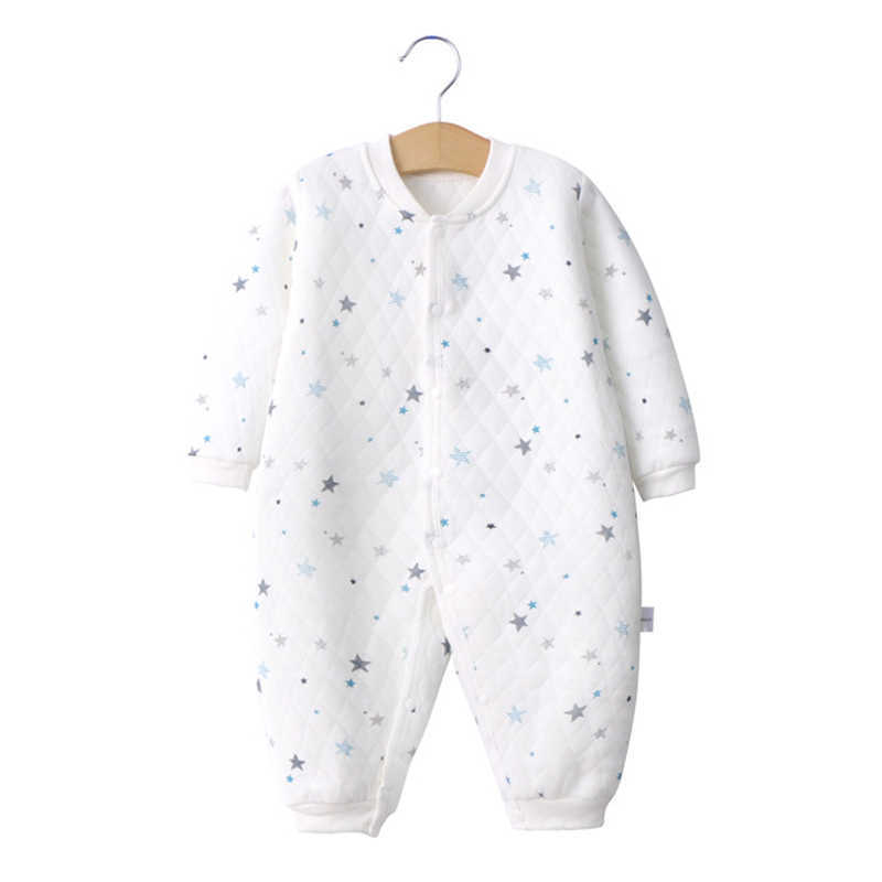 

Autumn Winter Spring Kids Warm Bottoming Rompers Boy Girl Soft Outerwear Thicken Cotton born Infant Baby Romper Body Suits 210722, Style 2 f