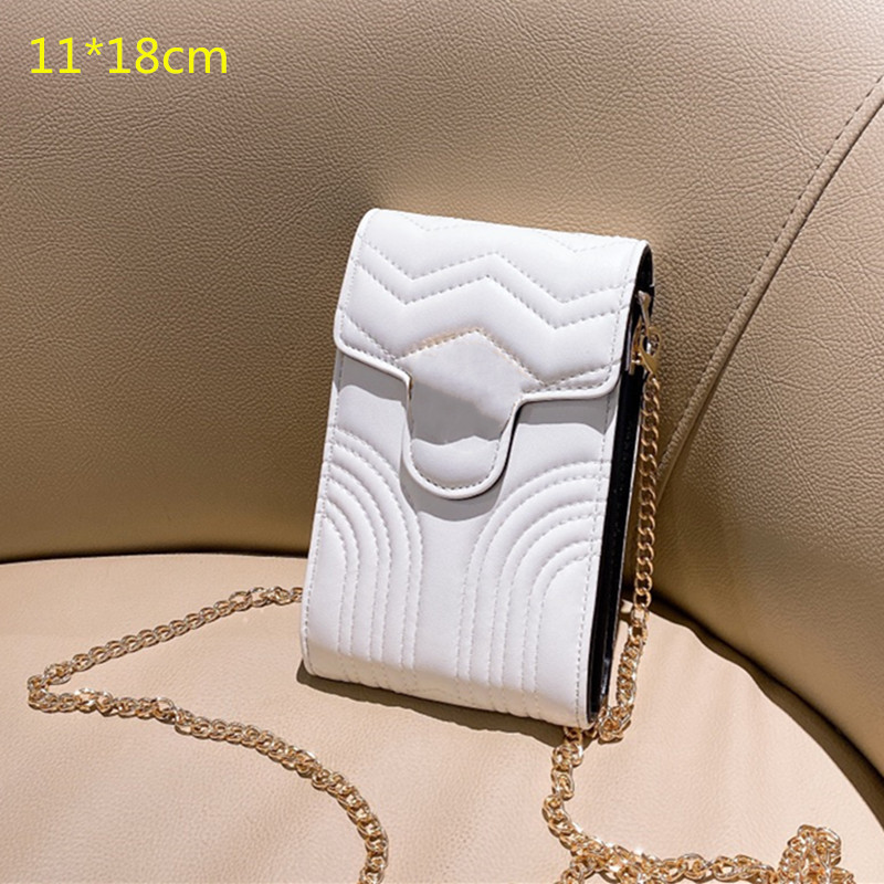 

2021 Mini Women Phone Bag Men Smartphone Chain Bags Zig Zag Unisex Mini Crossbody Shoulder Bags Unisex Purses with Case GC21021102, Not for sale
