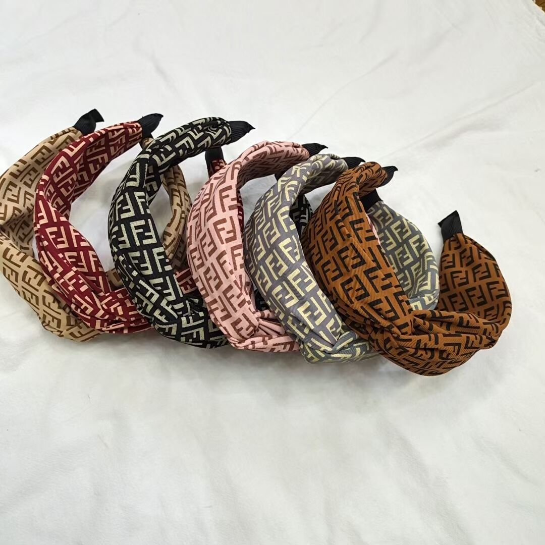 

20colors Wholesale Charm Brand Designer Headbands Luxury Women Cloth Wide Edge PU Leather HairHoop Sports HeadWrap Headwears Hair Jewelry