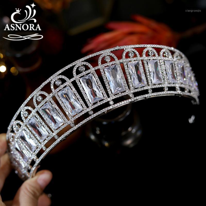 

Classic European Queen's Crown CZ Tiaras And Crowns For Women Bridal Hair Accessories Evening Dress Turban Wedding Clips & Barrettes, Golden;silver
